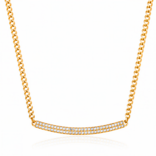 ELENYS Seline – pozlacený náhrdelník 18K žluté zlato Délka: 45+5 cm / max. 50 cm