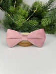 Charm semišový motýlek pro psa na obojek Barva: Červená, Rozměr (cm): 5x11 cm