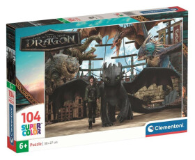 Puzzle Jak vycvičit draka 104 dílků