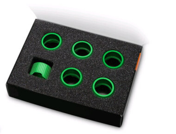 EKWB EKWB EK-Quantum Torque Compression Ring 6-Pack STC 16 - Green (3831109834862)