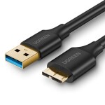 UGREEN Kabel USB-A 3.0 (M) - Micro USB 3.0 (M) 2m černá (6957303818433)