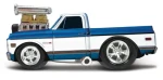 Maisto Muscle Machines - 1972 Chevrolet C10 Pickup modro-bílá