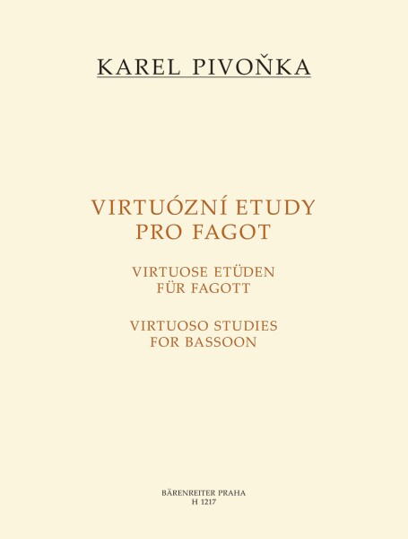 KN Virtuózní etudy pro fagot