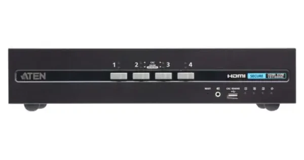 ATEN 4-Port USB 4K HDMI Secure (CS1144H4C-AT-G) / KVM switch / 4K UHD / Dual Display / 8x HDMI / USB (CS1144H4C-AT-G)