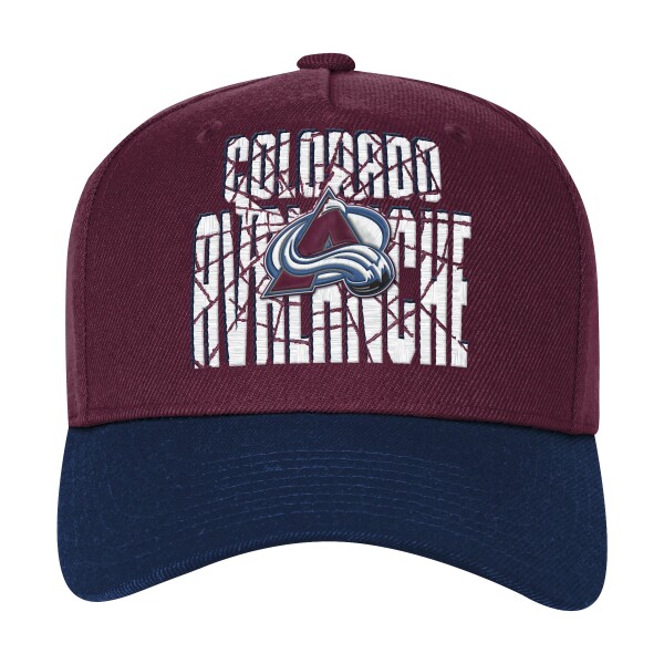 Outerstuff Dětská kšiltovka Colorado Avalanche NHL Icebound Pro Crown