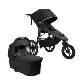 BabyJogger SUMMIT X3 set 2v1 (kočárek+korba) MIDNIGHT BLACK+PRIME BLACK (BJ2144039SET)