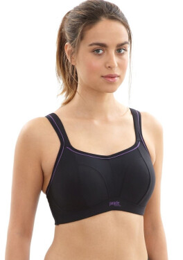 Sportovní podprsenka model 18620671 30 E Černá - Panache Velikost: 80 G, Barva: černá