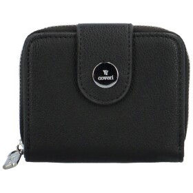 Malá dámská koženková peněženka Antalla, černá