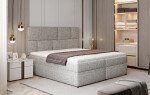 Boxspring Florence Rozměr: 145 x 210 cm, látka: Monolith 09