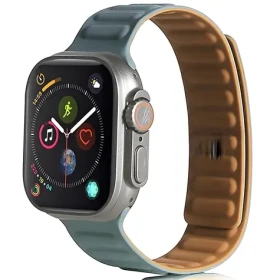 Beline Magnetic zelená / Řemínek pro Apple Watch / 38/40/41 mm / magnetický