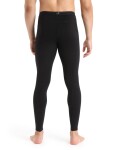 Pánské spodky ICEBREAKER Mens 200 Oasis Leggings w Fly, Black velikost: S