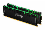 Kingston FURY Renegade RGB 16GB (2x 8GB) DDR4 3000MHz / CL15 / DIMM / 1.35V / Non-ECC / Un-Registered (KF430C15RBAK2/16)