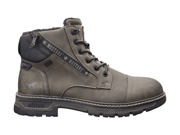 Mustang 15M016100200 Pánské zimní kotníkové boty khaki 45