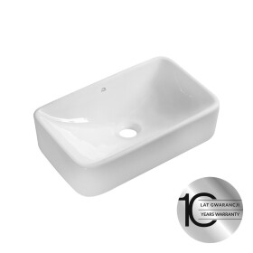 Laveo - Kvadrato - keramické umyvadlo na desku 48x29 VUK_6249