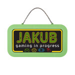 Neonová cedulka se jménem - Jakub - Albi