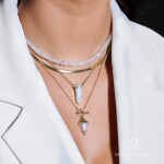 Royal Fashion náhrdelník 14K růžové zlato Vermeil SKA-N005-ROSEGOLD