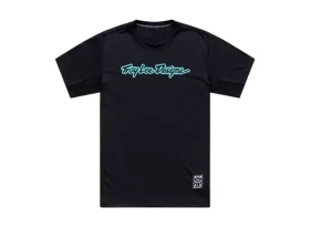 Troy Lee Designs Skyline Ride pánský dres Signature Black/Real Teal vel. L