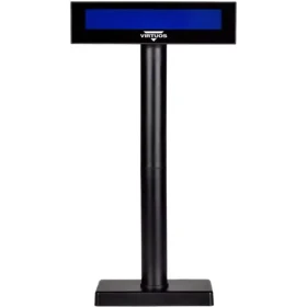 VIRTUOS FL-2026MB černá / zákaznický displej / LCD / 2x20 / USB (EJG0008)