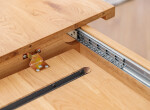 Massivo.cz Jídelní stůl Grossi 180x90 cm, rozkládací, dub, masiv