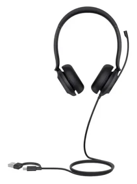 Yealink UH35 / Sluchátka / Microsoft Teams / USB-C/USB-A / Oboustranná (UH35 DUAL TEAMS USB-C/A)