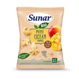 Sunar BIO dětské křupky mini oceán mango 10m+, 18g