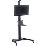 SpeaKa Professional SP-TVC-600 TV kolečkový vozík 152,4 cm (60) - 254,0 cm (100) nastavitelná výška, odnímatelný, nakláp