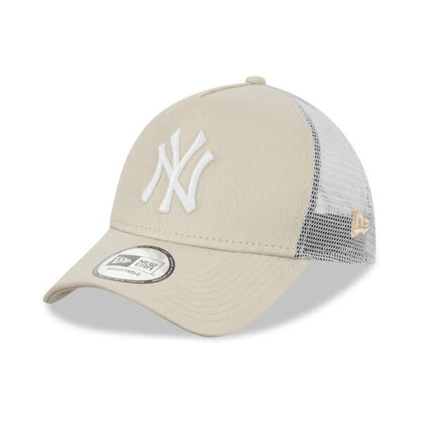 New Era Pánská kšiltovka New York Yankees MLB 940 trucker essential bílá/béžová