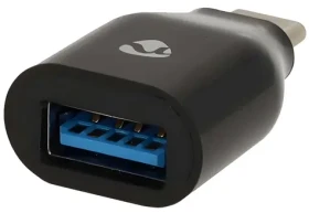 Nedis adaptér USB-C (M) - USB-A (F) černá / Adaptér / USB 3.2 Gen 1 (CCGB60915BK)