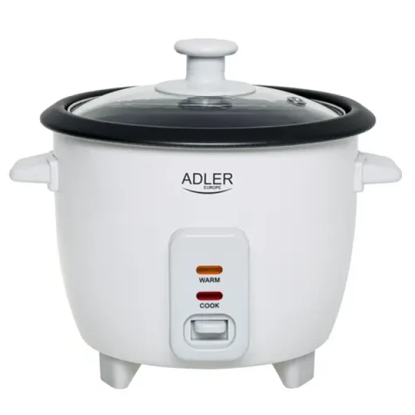Adler AD 6418 bílá / Rýžovar / 300 W / 0.6L / 2 funkce - vaření udržování teploty (AD 6418)