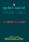 Aktualizace I/6 2022 spotřebních daních