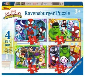 Ravensburger Spidey a jeho úžasní přátelé 4 v 1