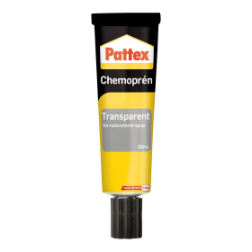 Henkel Pattex Chemoprén - Transparent kontaktní lepidlo, 50 ml, transparentní