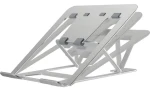 Fellowes ALUMIA stříbrná / Stojan na notebook / hliník / nastavitelná výška / nosnost 5 kg