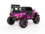 Mamido Elektrické autíčko Buggy BIG FOOT 4x4 rúžové 24V | 800W | 60 kg | EVA | LED | 2,4Ghz | ECO kůže