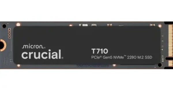 Crucial T710 4TB / M.2 SSD 2280 / PCIe NVMe / R:14500MB/s / W:13800MB/s (CT4000T710SSD8)