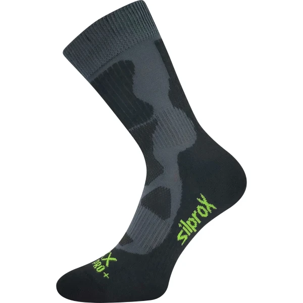 VOXX Ponožky thermo sportovní ETREX tmavě šedé 43-46 102881