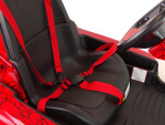 Mamido Dětská elektrická motokára Spider lakovaná červená