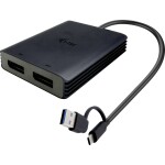 Manhattan USB 2.0 adaptér [1x USB-C® zástrčka - 1x zástrčka DisplayPort] USB-C auf DisplayPort-Kabel Stecker/Stecker 4K@