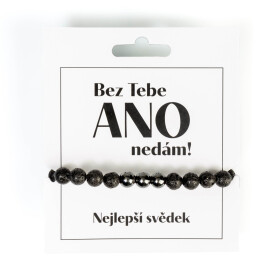 Náramek pro svědka - Bez tebe ANO nedám - Albi