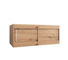 Nástavec na skříň Abi Barva korpusu: Dub artisan, Rozměry: 120 cm, Dveře: Dub artisan