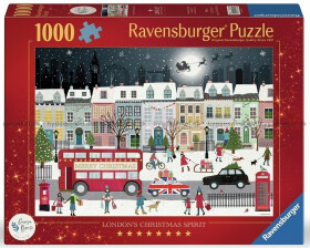 Puzzle Vánoční duch Londýna 1000 dílků
