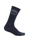 ICEBREAKER Mens Merino Lifestyle Fine Gauge Crew Icebreaker Logo Reflections, Midnight Navy/Snow velikost: 45-49 (LXL)