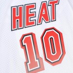 Mitchell & Ness Pánský dres Miami Heat NBA Tim Hardaway #10 1996-97 Swingman - Bílá Velikost: L
