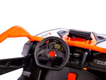 Mamido Elektrické autíčko Buggy Bumper 66 oranžové | 24V | 4x200W | EVA | LED | 2,4Ghz | ECO kůže