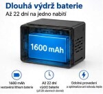 Drobná WiFi kamera s 2K rozlišením a dlouhou výdrží - MW3