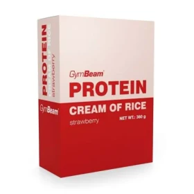Proteinová rýžová kaše - GymBeam (jahoda, 360 g) (113383-2-360g-strawberry)