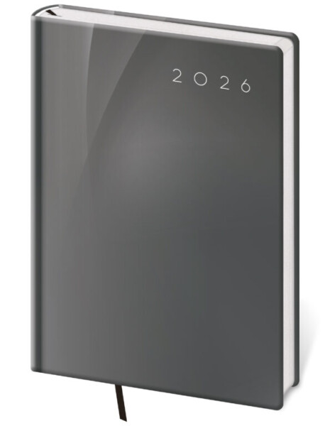 Týdenní diář 2026 Helma A5 - Vario Grey design
