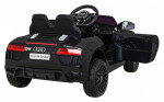 Mamido Dětské elektrické autíčko Audi R8 Spyder černé
