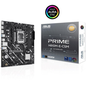 ASUS MB Sc LGA1851 PRIME H810M-E-CSM, Intel H810, 2xDDR5, 2xDP, 1xHDMI, mATX EDF_1887809