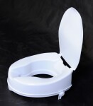 RIDDER - HANDICAP WC sedátko zvýšené 10cm, bez madel, bílá A0071001